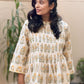 Cotton Handblock Printed Bloom Top