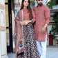 Manah printed cotton lehenga kurta (Combo)