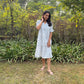 Cotton White hand Printed dresses