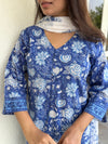 Sehra Block printed Cotton Kurta Set