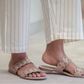 White Stripes Handloom Co-ord Set