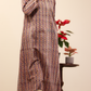 Cotton Hand Block Printed Kurta - Beige