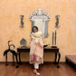 Dhara White Jamdani Paithani Dupatta Suit Set | KanthaIndia