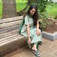 Dhyana Hand block Print Kurta Dupatta Set
