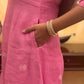 Rose Jamdani Linen Suit Set