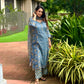 Neelaveni Kota Doria Dupatta Suit Set | KanthaIndia