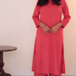 Cinnamon crepe set red