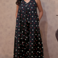 Cotton Hand Block Printed Polka Dot Dress