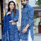 Kaishori printed cotton lehenga kurta (Combo)