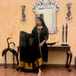 Prakriti Black Jamdani Linen Dupatta Suit Set | KanthaIndia
