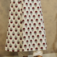 Red poppy Anarkali Kurti - DOR
