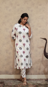 Sugar Maple Cotton Kurta Set - DOR