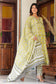 Yellow Anarkali suit with dupatta
