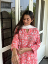Suryamukhi Bagh Hand Block Printed Cotton Kurta Set