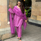 Samadhi Hand block Print Kurta Dupatta Set