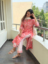 Bagh Block printed Cotton Kurta Set