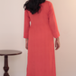 Cinnamon crepe set red