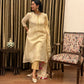 Golden Hour Jamdani Linen Suit Set