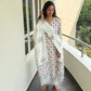 Indira Gulbahaar Cotton Linen Kurta Set