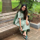Dhyana Hand block Print Kurta Dupatta Set