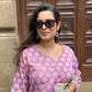 Santosha Hand Block Print Cotton Short Top