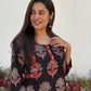 Zoya Patch detail Ajrakh Cotton Kurta