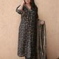 Maheshwari Silk Ajrakh 2 pc set (Kurta & Dupatta)