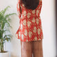Jungle Print Cotton Top
