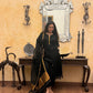 Prakriti Black Jamdani Linen Dupatta Suit Set | KanthaIndia