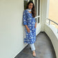 Sehra Block printed Cotton Kurta Set