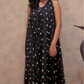 Cotton Hand Block Printed Polka Dot Dress