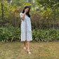 Cotton White hand Printed dresses