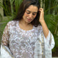 Raisha Kota Doria Block Print Kurta Set