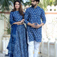 Kaishori printed cotton lehenga kurta (Combo)