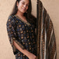 Maheshwari Silk Ajrakh 2 pc set (Kurta & Dupatta)