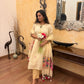 Golden Hour Jamdani Linen Suit Set