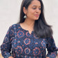 Cotton Akola handblock kurta