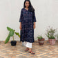 Cotton Akola handblock kurta