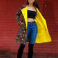 Navya Cotton Quilted Reversable Long Jacket.