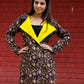 Navya Cotton Quilted Reversable Long Jacket.