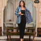 Tanvi Cotton Quilted Reversable Jacket.