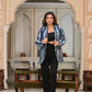 Tanvi Cotton Quilted Reversable Jacket.
