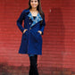 Nura Cotton Quilted Reversable Long Jacket.