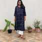 Cotton Akola handblock kurta