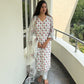 Indira Gulbahaar Cotton Linen Kurta Set