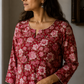 Saanjh Hand Block Print Cotton Short Kurta