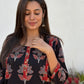 Zoya Patch detail Ajrakh Cotton Kurta