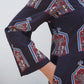 Black Ajrakh Pichwai Handblock Kurta Set of 3