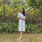 Cotton White hand Printed dresses