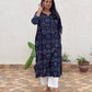 Cotton Akola handblock kurta